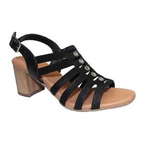 NEW Black suede Misty style Eric Michael heels